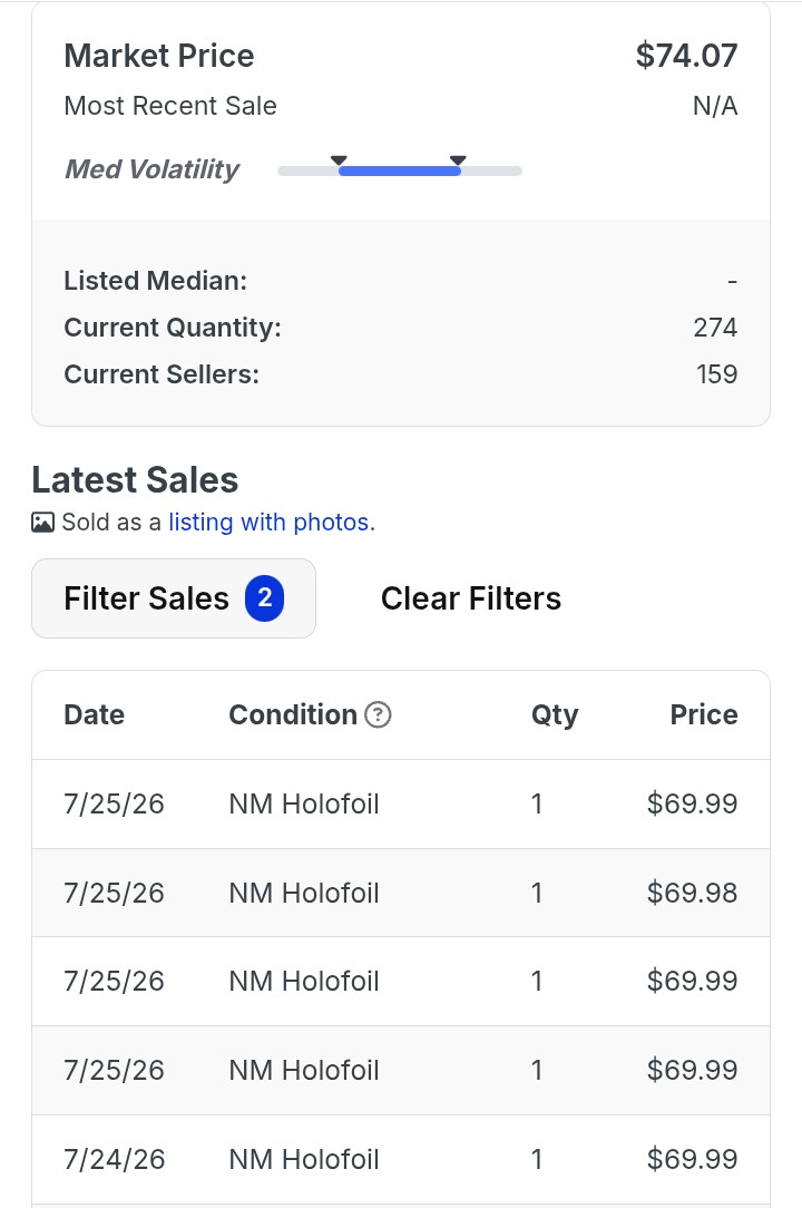 Flash Sale Psyudck 151 175/165 NM