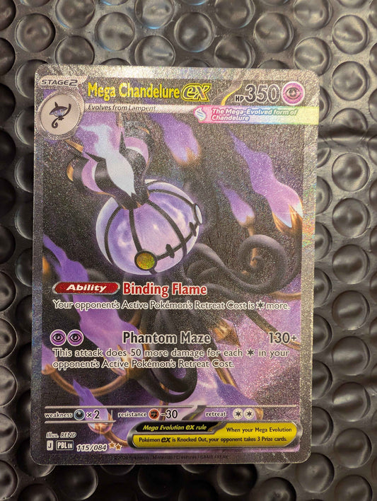 NM Mega Chandelure ex 115/084